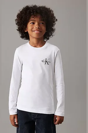 Calvin Klein T-shirt Dziecięcy z długim rękawem
