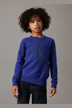 Calvin Klein Swobodny sweter z logo