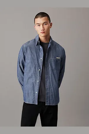 Calvin Klein Koszula z bawełnianego batystu