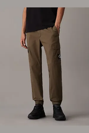 Calvin Klein Obcisłe bojówki z tkaniny ripstop