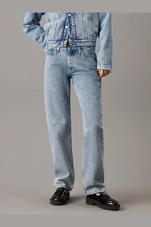 Calvin Klein Jeansy Low Rise Straight