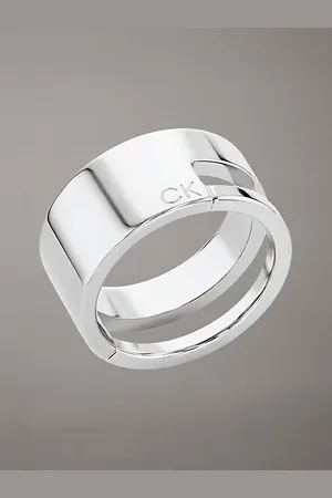 Calvin Klein Minimalistyczny pierścionek ze stali nierdzewnej