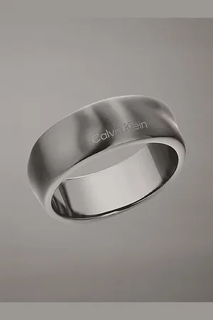 Calvin Klein Pierścionek polerowany jonowo w kształcie fali
