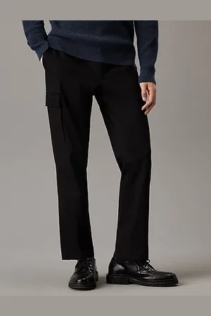 Calvin Klein Spodnie bojówki z miękkiego twillu