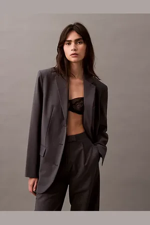 Calvin Klein Marynarka z mieszanki wełny tropikalnej
