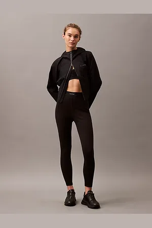 Calvin Klein Legginsy po domu - Cotton Stretch Rib