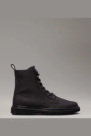 Calvin Klein Skórzane buty za kostkę
