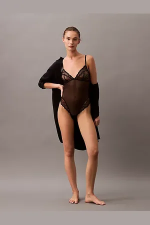 Calvin Klein Body z koronki i siateczki - CK Instinct