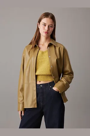 Calvin Klein Koszula ze sztucznej skóry