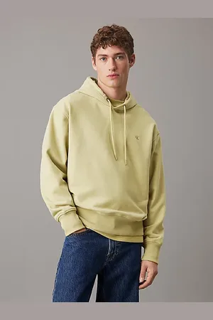 Calvin Klein Bluza z kapturem z bawełny frotte