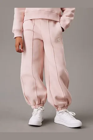 Calvin Klein Swobodne polarowe spodnie dresowe