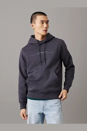 Calvin Klein Bluza z kapturem i minimalistycznym logo