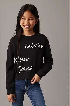 Calvin Klein Sweter z logo