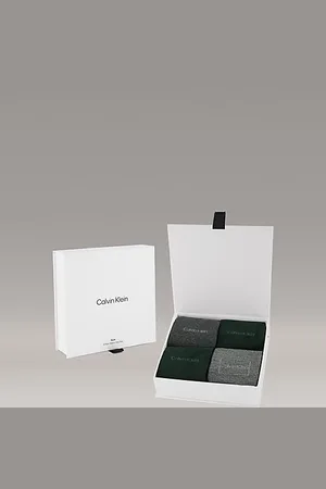 Calvin Klein Zestaw upominkowy 4 par skarpet za kostkę