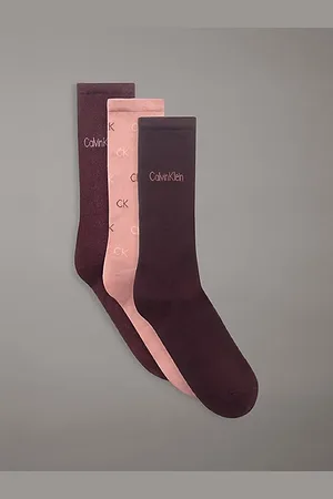 Calvin Klein Zestaw upominkowy 3 par metalicznych skarpet za kostkę