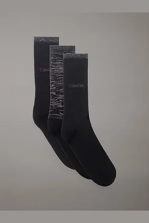 Calvin Klein Zestaw upominkowy 3 par metalicznych skarpet za kostkę