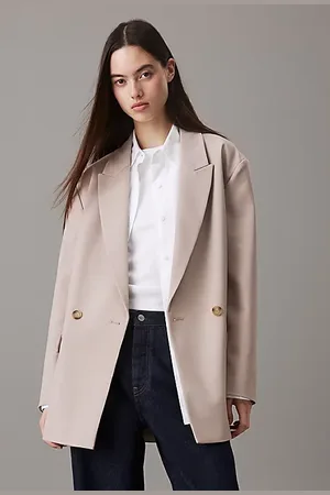 Calvin Klein Swobodna marynarka dwurzędowa