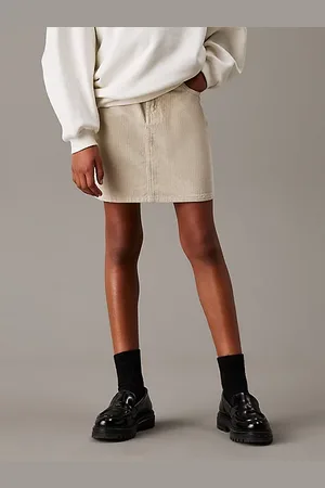 Calvin Klein Sztruksowa spódnica mini