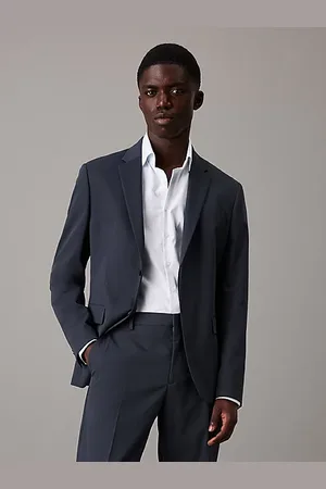 Calvin Klein Wąska usztywniona marynarka