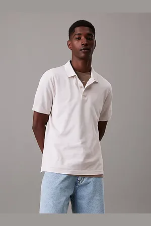 Calvin Klein Dwubarwne polo oksford