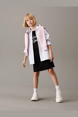 Calvin Klein Sukienka typu T-shirt oversize z logo