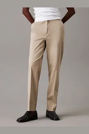 Calvin Klein Wąskie zwężane chinosy