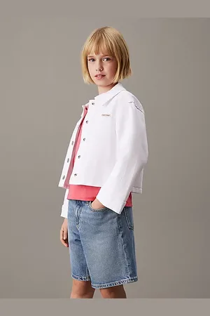 Calvin Klein Wąska kurtka jeansowa typu trucker