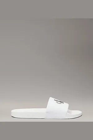 Calvin Klein Płócienne klapki z logo