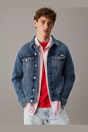 Calvin Klein Wąska kurtka jeansowa