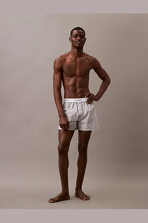 Calvin Klein Szorty od piżamy z popeliny bawełnianej
