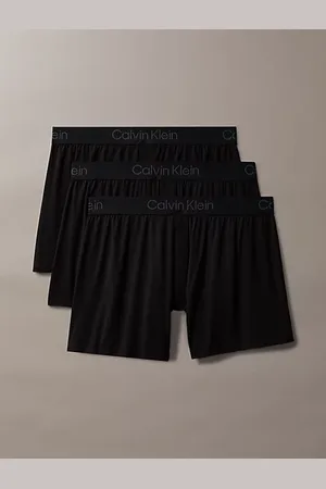 Calvin Klein Zestaw 3 sztuk wąskich tkaninowych bokserek - Ultra Soft Modal