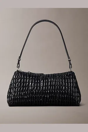 Calvin Klein Maszczona torba na ramię