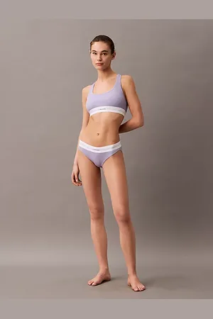 Calvin Klein Biustonosz typu bralette - Cotton Modal Rib
