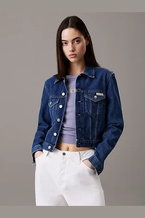 Calvin Klein Kurtka jeansowa o skróconym fasonie w stylu lat 90.