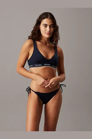 Calvin Klein Góra od bikini typu bralette - Meta Legacy