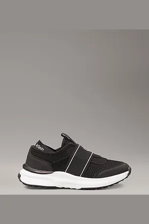 Calvin Klein Dziecięce wsuwane buty sportowe z siateczki