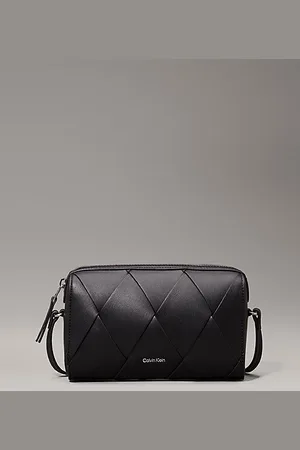 Calvin Klein Pleciona torba fotograficzna przez ramię