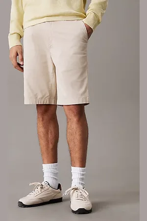 Calvin Klein Szorty twillowe chino z prostymi nogawkami