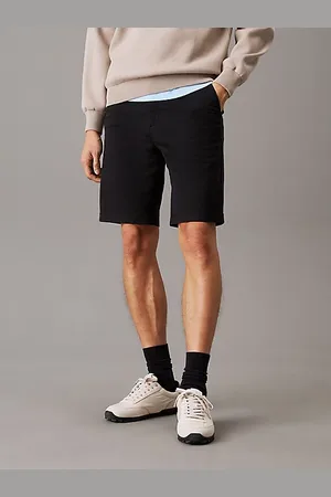 Calvin Klein Szorty twillowe chino z prostymi nogawkami