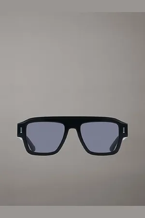 Calvin Klein Zmodyfikowane prostokątne okulary przeciwsłoneczne CK25509S
