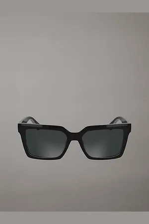 Calvin Klein Zmodyfikowane prostokątne okulary przeciwsłoneczne CKJ25602S