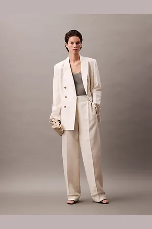 Calvin Klein Marynarka dwurzędowa lnu