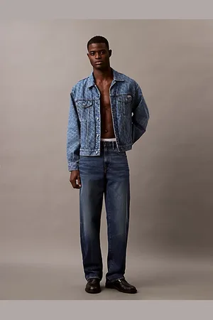 Calvin Klein Kurtka jeansowa z logo w stylu lat 90.