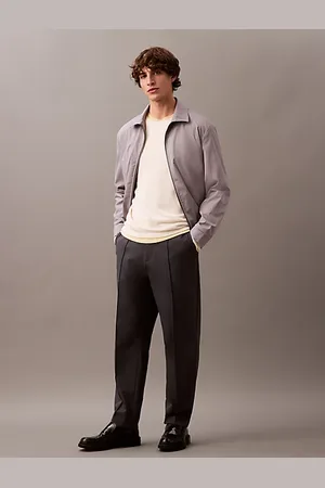 Calvin Klein Spodnie z technicznego materiału ze stretchem