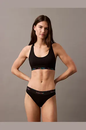 Calvin Klein Biustonosz typu bralette - Icon Cotton Modal Pride