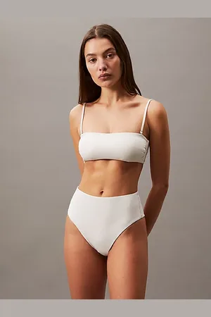 Calvin Klein Góra od bikini typu bandeau - CK Essentials