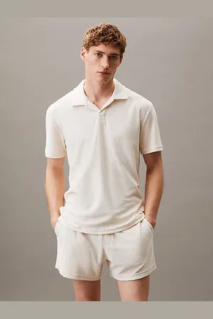 Calvin Klein Szorty plażowe z materiału frotte