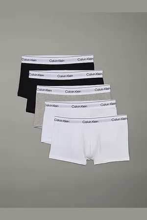 Calvin Klein 5 par bokserek z niskim stanem - Icon Cotton Stretch