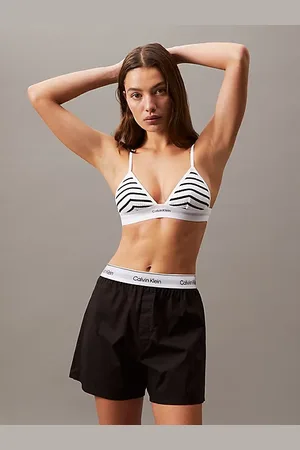Calvin Klein Trójkątny biustonosz - Cotton Modal Rib