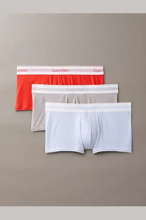 Calvin Klein Zestaw 3 par bokserek z niskim stanem - Icon Modal Mesh